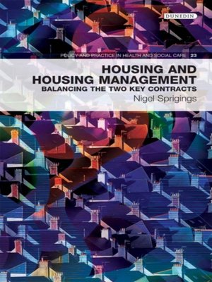 cover image of Housing and Housing Management